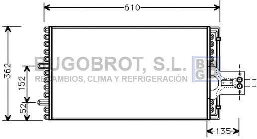 Condenser, air conditioning (62-CN5099)