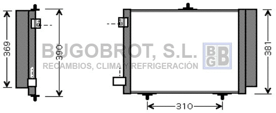 Condenser, air conditioning (62-CN5205)