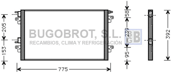 Condenser, air conditioning (62-RT5280)