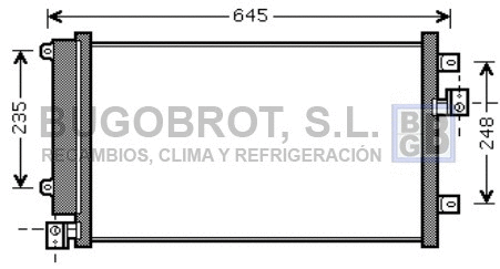 Condenser, air conditioning (62-FT5328)