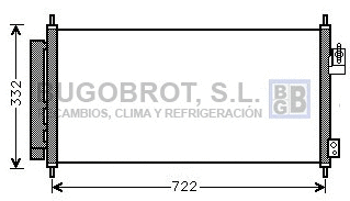 Condenser, air conditioning (62-HD5248)
