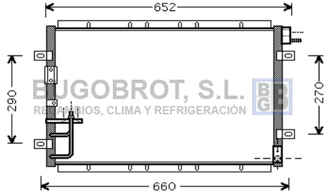 Condenser, air conditioning (62-KA5030)