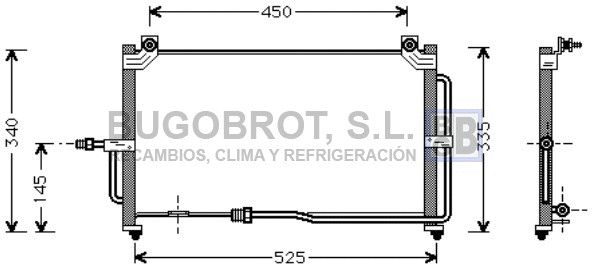 Condenser, air conditioning (62-DW5028)