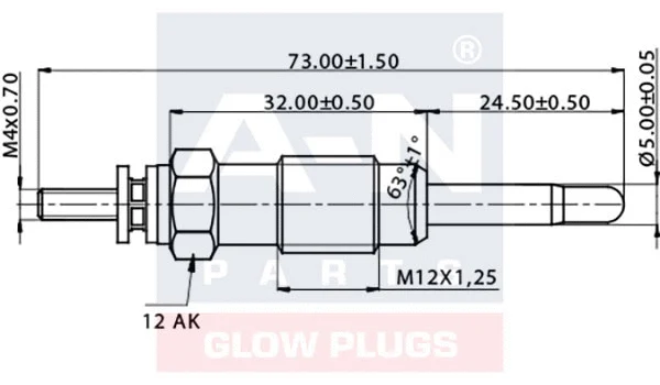 Glow Plug (A-N068249)