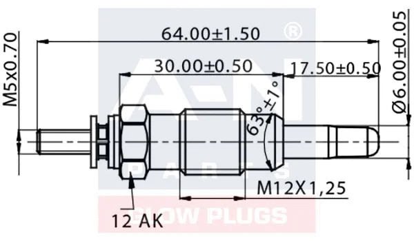Glow Plug (A-N061381)