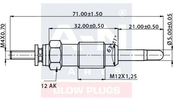 Glow Plug (A-N066146)