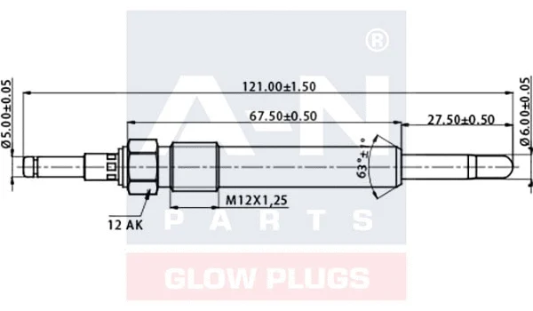 Glow Plug (A-N119258)