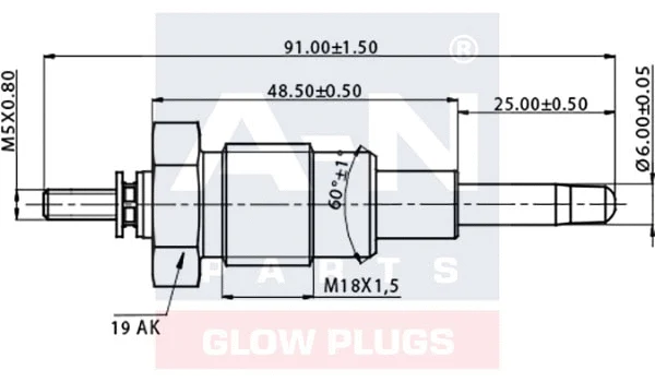 Glow Plug (A-N090301)