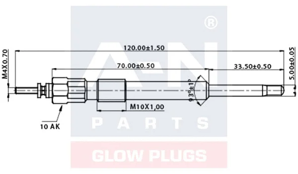 Glow Plug (A-N120246)
