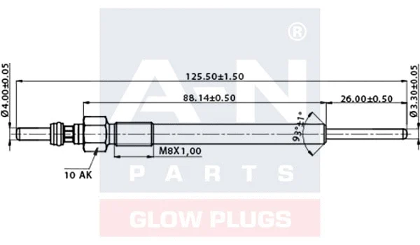 Glow Plug (A-N126005)
