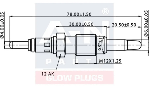 Glow Plug (A-N091391)