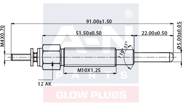 Glow Plug (A-N088109)