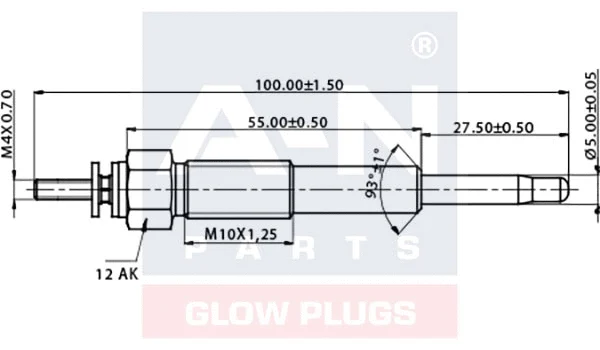 Glow Plug (A-N095242)
