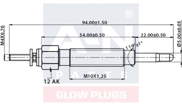 Glow Plug (A-N055147)