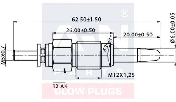 Glow Plug (A-N059173)