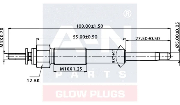 Glow Plug (A-N095180)