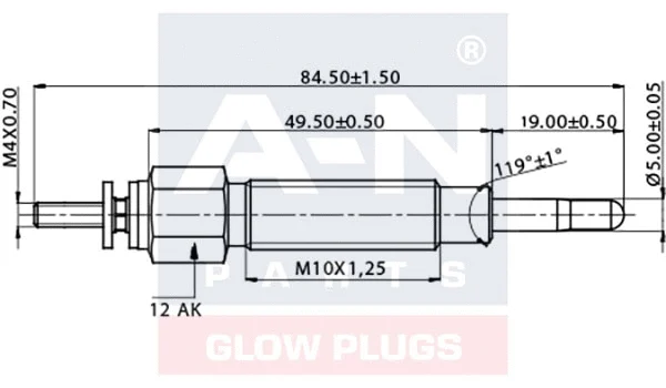 Glow Plug (A-N085352)