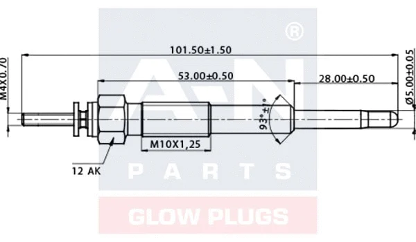 Glow Plug (A-N096475)