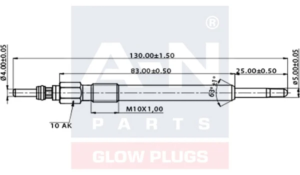 Glow Plug (A-N123494)