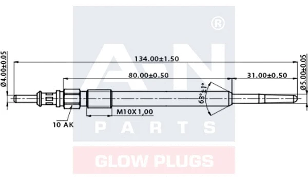 Glow Plug (A-N133010)