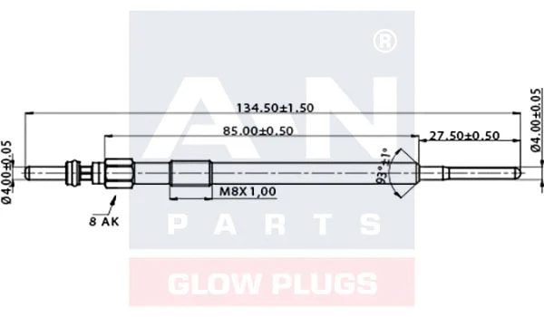 Glow Plug (A-N134072)