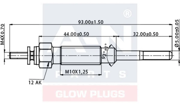 Glow Plug (A-N095101)