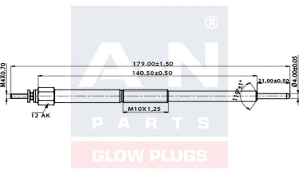 Glow Plug (A-N180031)