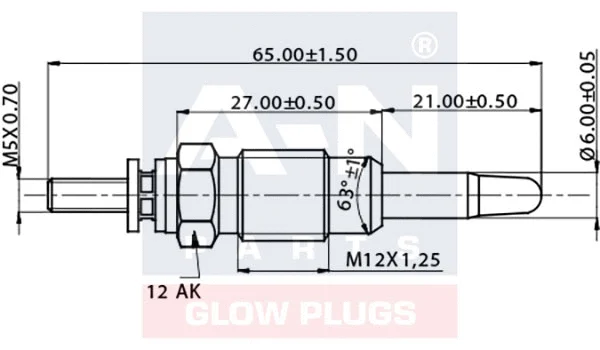 Glow Plug (A-N062204)