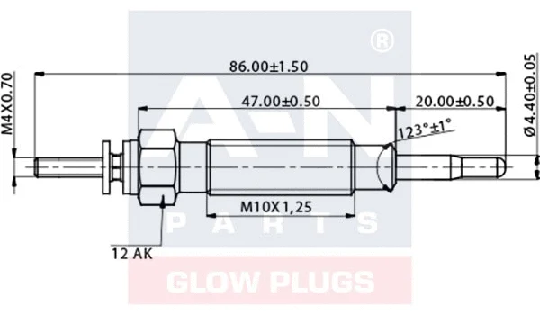 Glow Plug (A-N086569)