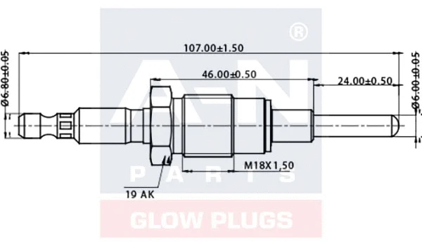 Glow Plug (A-N110207)