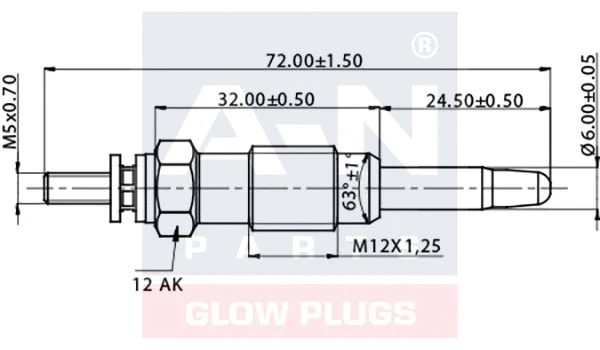 Glow Plug (A-N073107)