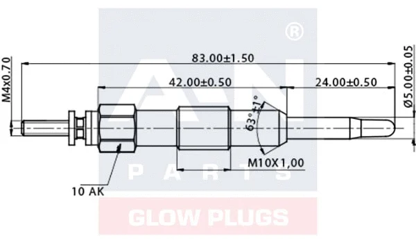 Glow Plug (A-N083170)