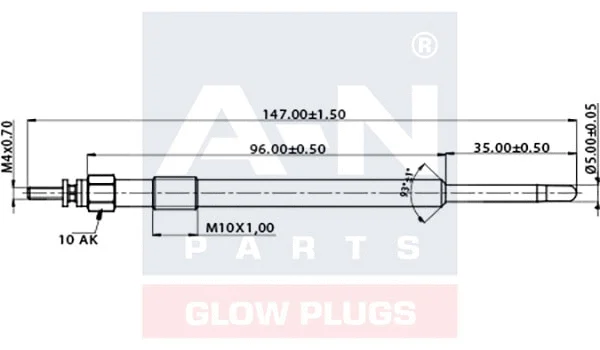 Glow Plug (A-N148385)