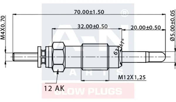Glow Plug (A-N066198)