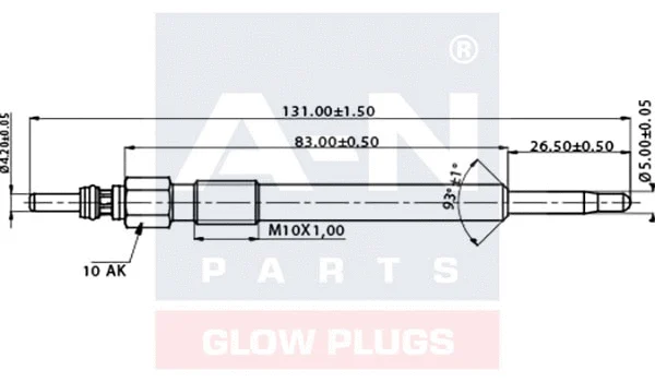 Glow Plug (A-N131435)