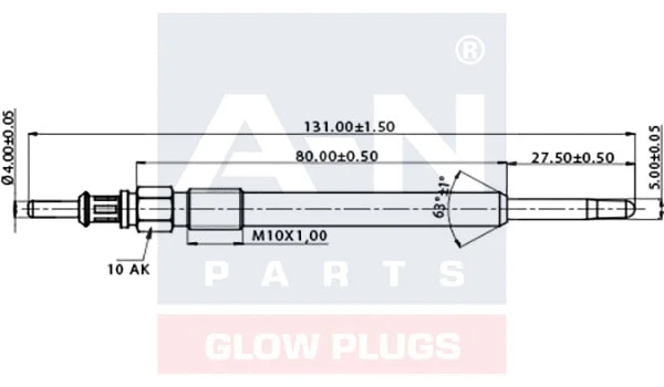 Glow Plug (A-N129379)