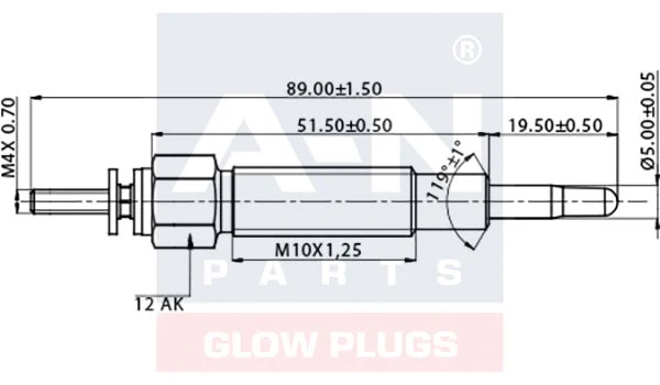 Glow Plug (A-N084171)