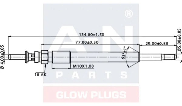 Glow Plug (A-N133370)