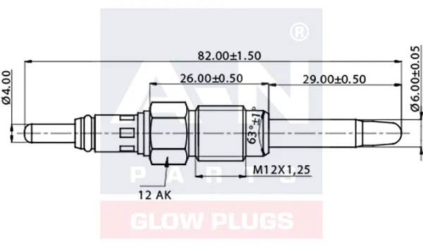 Glow Plug (A-N080376)