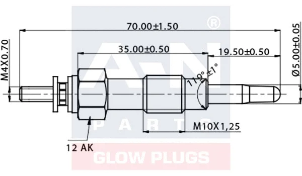 Glow Plug (A-N067114)