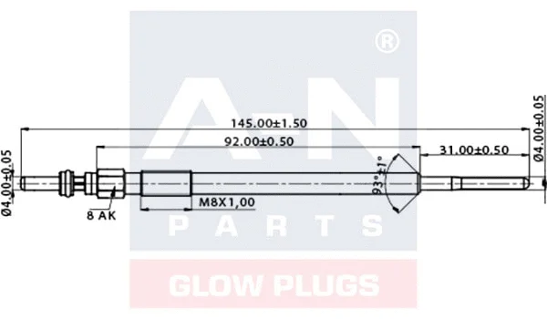 Glow Plug (A-N145019)