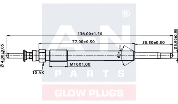 Glow Plug (A-N135417)