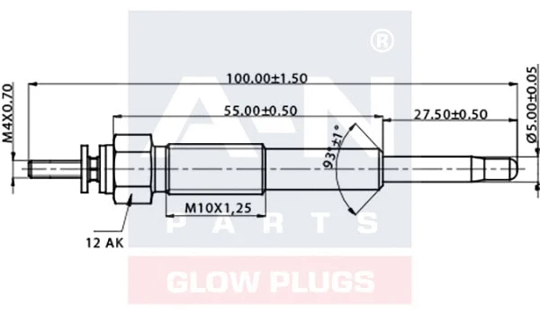 Glow Plug (A-N095148)