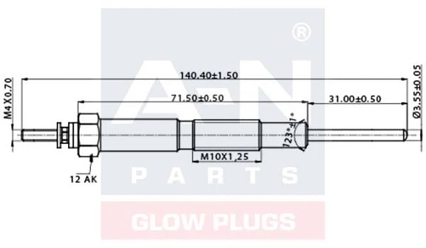 Glow Plug (A-N121526)