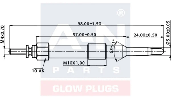 Glow Plug (A-N095372)