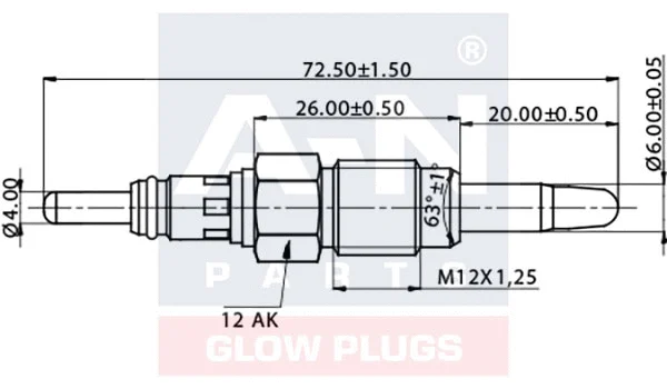 Glow Plug (A-N076199)