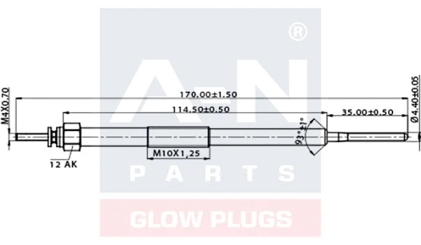Glow Plug (A-N170033)