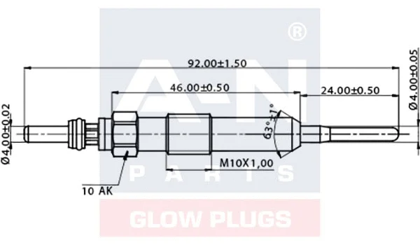 Glow Plug (A-N091033)