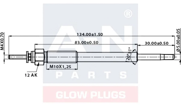Glow Plug (A-N131522)