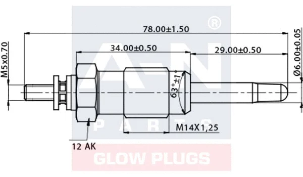 Glow Plug (A-N077209)